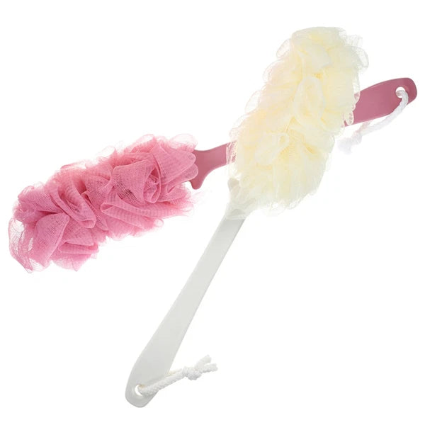 2 Pcs Bath Ball Brush Brushes Back Scrub Exfoliating Body Scrubber