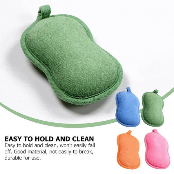 4 Pcs Baby Shower Cloth Bath Washcloth Toddler Newborn Shower Brush