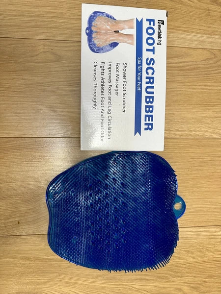 Foot Back Body Scrubber Massager Pad Shower Bath Exfoliating Brush Cleaning Mat