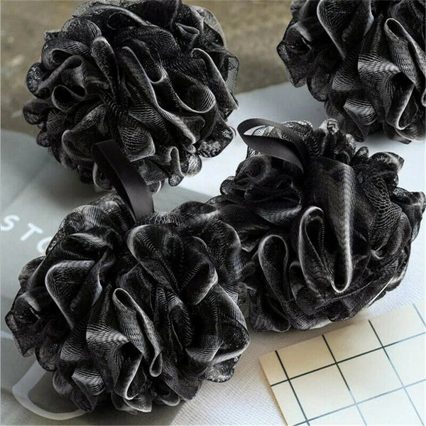 Large Bath Shower Scrub Exfoliating Body Brush Scrubber Sponge Ball Mesh Puff - DE,-