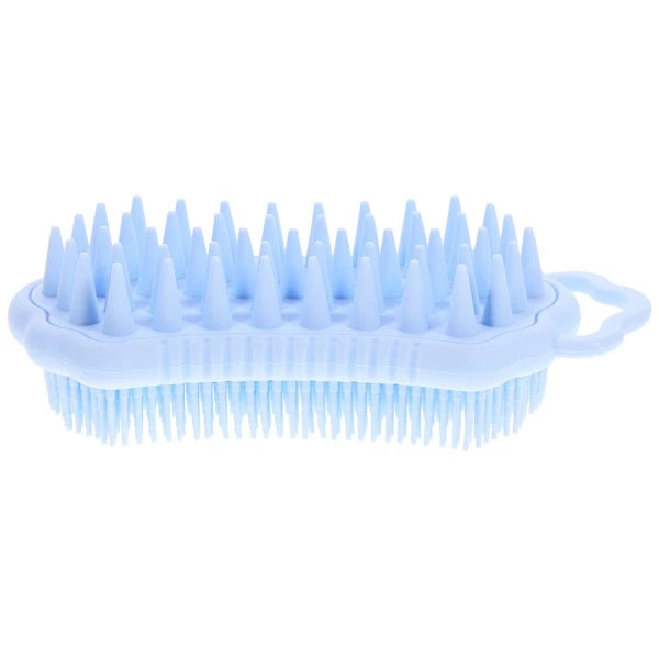 Cleaning Shampoo Comb Silicone Brush for Body Men and Women Bath Scrubber Head