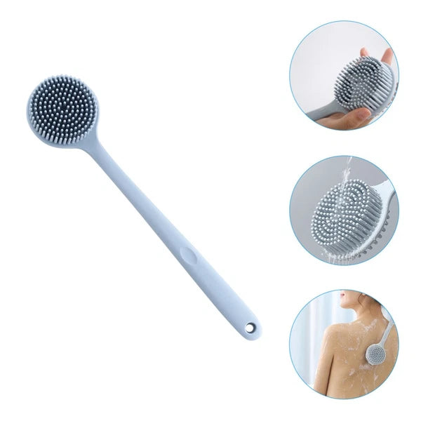 Bath Brush Man Silicone Scrubber for Shower Exfoliating