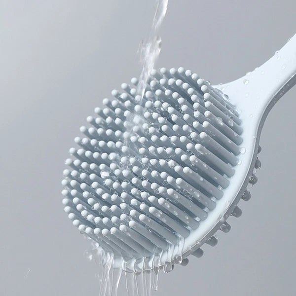 Bath Brush Man Silicone Scrubber for Shower Exfoliating