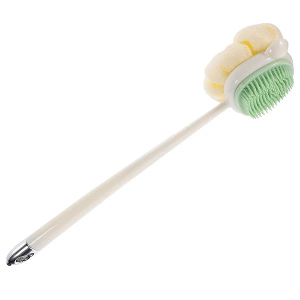 Household Shower Brush Back Scrubber Bath Handle Brush for Skin Exfoliating