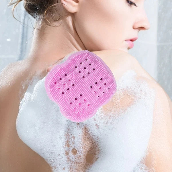 2 Pcs Scrub Brush Body Scrubber Exfoliator Skin Bath Brushes Exfoliating