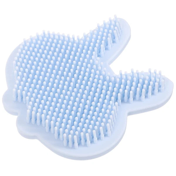 Silicone Bath Brush Child Double-sided Exfoliating Body Scrubber