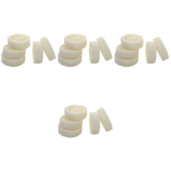 Set of 4 Loofah Shower Brush Travel Back Scrubber Body Exfoliating