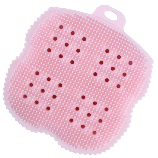 Baby Exfoliating Towel Bath Scrubber for Cleaning Bathing Brush Back