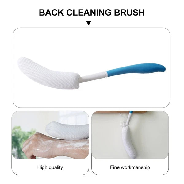 Back Scrubbing Brush Bathroom Scrubber Sponge with Long Handle