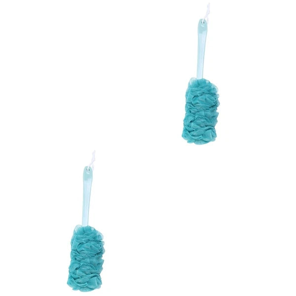 2 PCS Bath Brush Man Bathing with Long Handle Back Scrubber for Shower