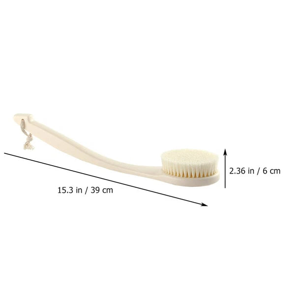 3 Pieces Bath Brush Multi-functional Exfoliating Shower Scrubber