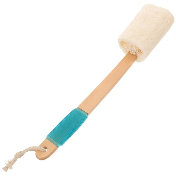 Anti-slip Silicone Bath Brush Body Scrubber Exfoliator Back Scratcher