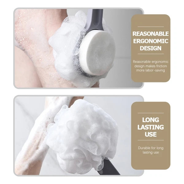 Set of 2 Bath Ball Brush Child Exfoliating for Body Shower Scrubber Back