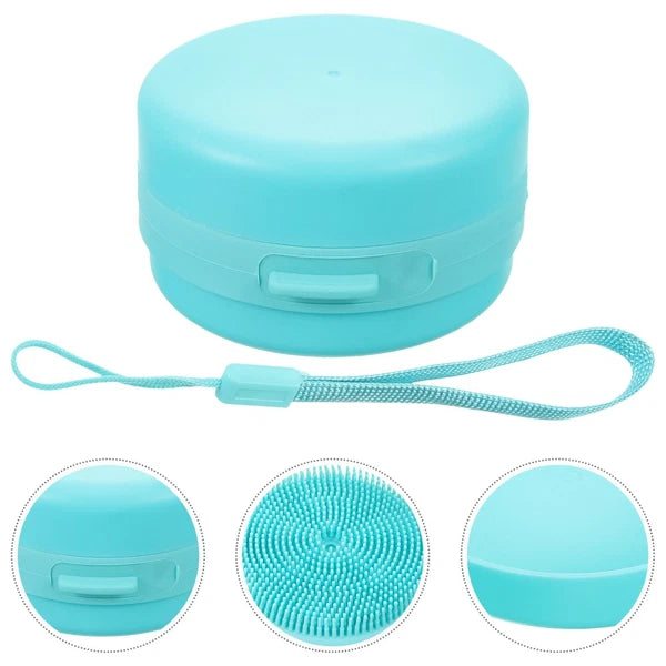 Bath Brush Reusable Body Scrubber Silicone Exfoliating