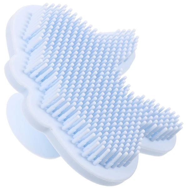 Silicone Bath Brush Child Double-sided Exfoliating Body Scrubber