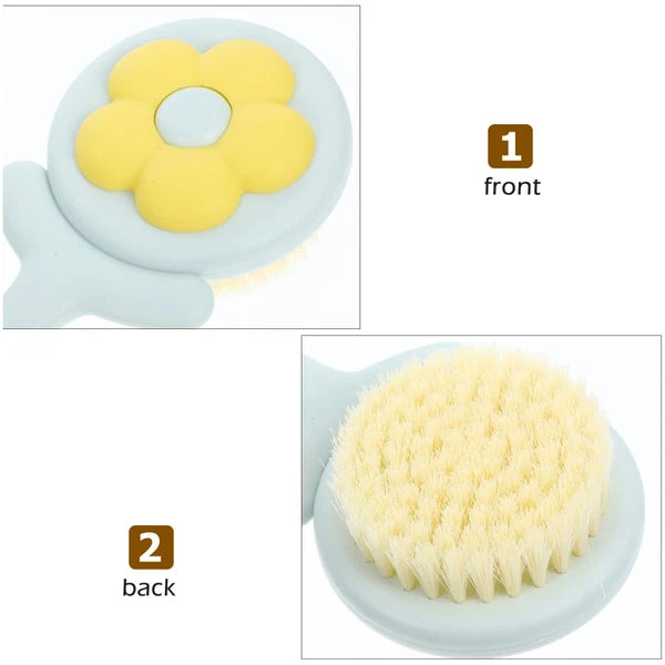 Flower Bath Brush Body Scrub Back Scrubber for Shower Exfoliating