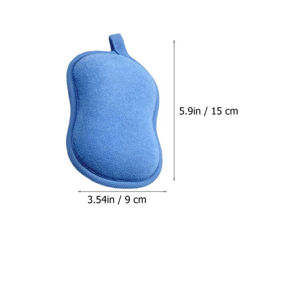 4 Pcs Baby Shower Cloth Bath Washcloth Toddler Newborn Shower Brush