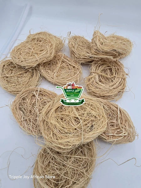 African Wooden Sponge( Keinkein Ibile) 12 Pcs