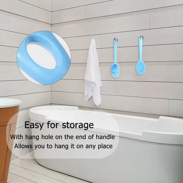 Cleaning Brush Bath Accessories Women Tub Scrubber with Long Handle