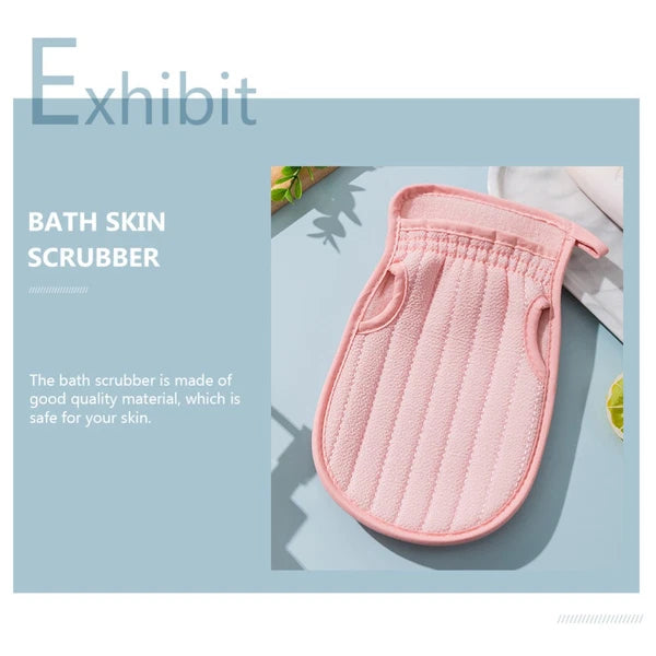 3 Pcs Bath Towel Set Body Brushes for Shower Gloves Exfoliating Work