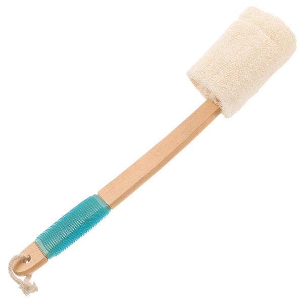 Anti-slip Silicone Bath Brush Body Scrubber Exfoliator Back Scratcher
