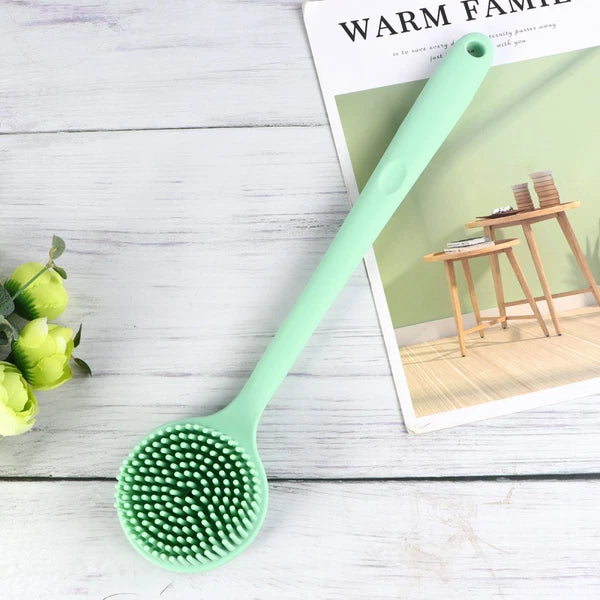 Bath Brush Man Silicone Exfoliator Body Scrubber Back for Shower