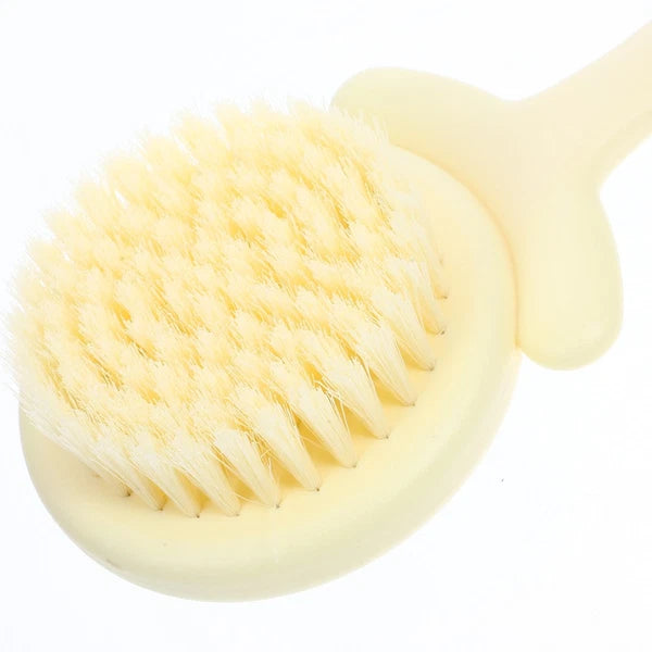 Plastic Bath Brush Body Scrubber With Handle For Comfortable Shower Use