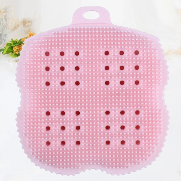 Baby Exfoliating Towel Bath Scrubber for Cleaning Bathing Brush Back