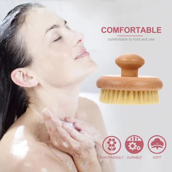 Dry Brushing Body Skin Exfoliator Scrubber Bath Brushes for Shower
