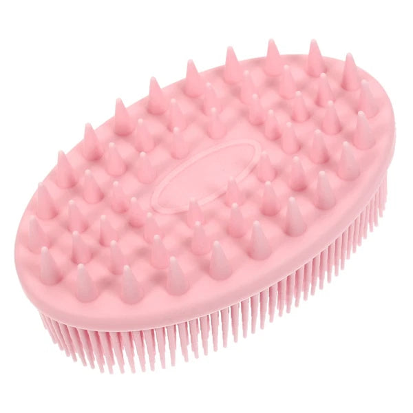 2 Pack Silicone Bath Brush Scrubbers Brushes for Shower