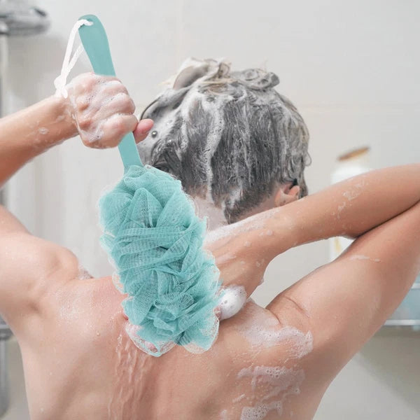 Bath Brush Man Bathing Scrubber Back Lotion Applicator for Women