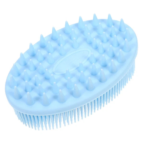 2 PCS Silicone Bath Brush Baby Body Brushes for Shower Scrubber Shampoo Massage