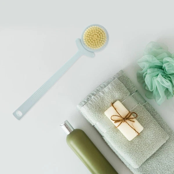 Flower Bath Brush Body Scrub Back Scrubber for Shower Exfoliating