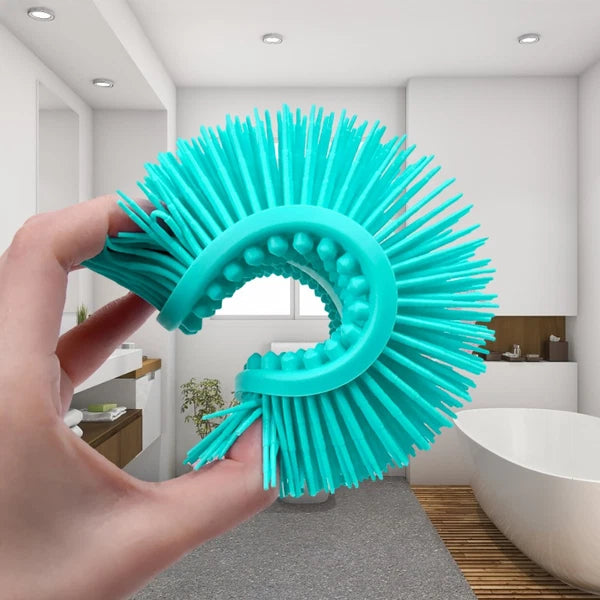 2 Pcs Bath Brush Body Scrubbers Baby Cleaning Brushes for Household