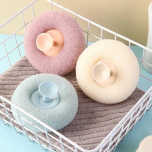 3 Pcs Bath Brush Miss Body Scrubbers Shower Exfoliator Ball Reusable