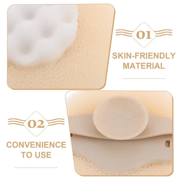 Suction Cup Bath Ball for Women Body Exfoliating Shower Accessory, Bath Brush