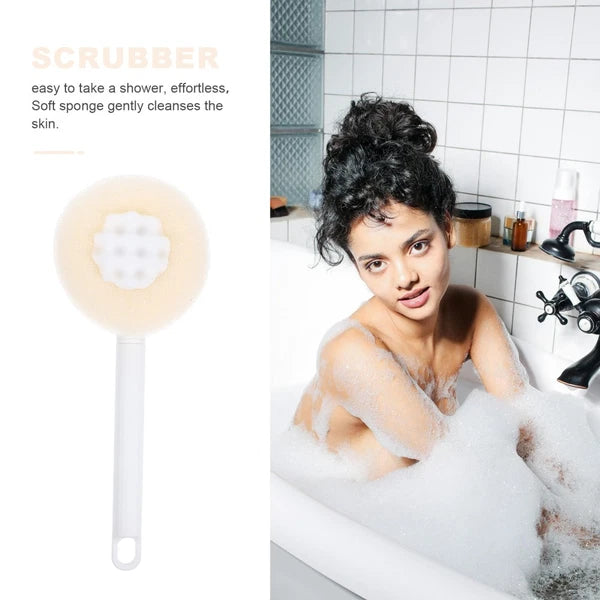 Bath Brush Sponge Adaptive Shower Brushes Exfoliating Body Scrubber