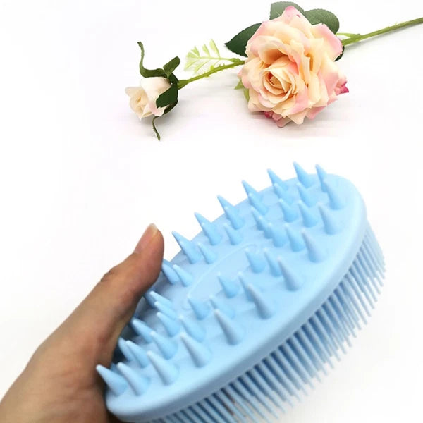 2 Pcs Bath Brush Baby Shower Body Scrubber Multifunctional Double-sided