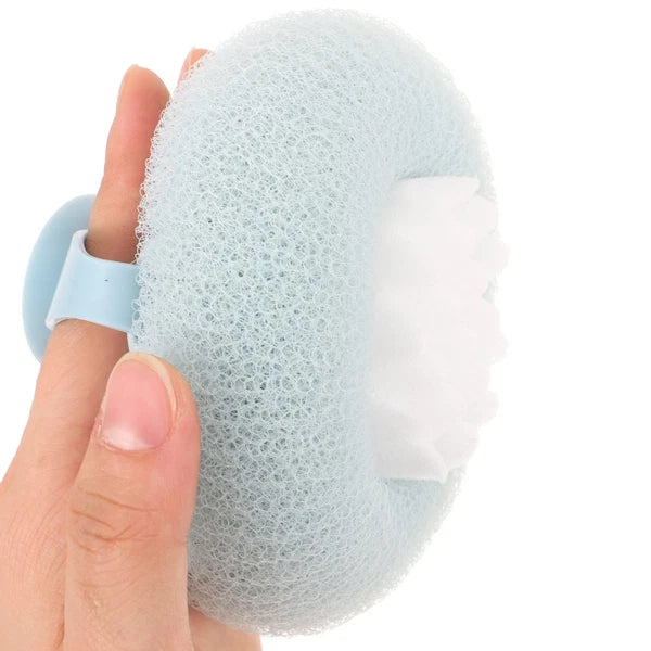 Suction Cup Bath Ball Exfoliating Back Scrubber Brush for Shower