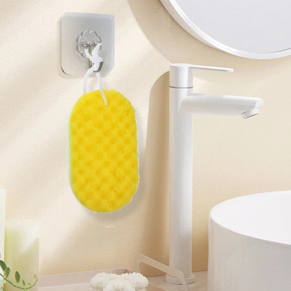 3 Pcs Bath Sponge Child Man Scrubbing Sponges Shower Scrubber for Body