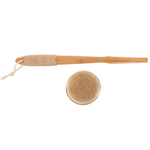 Removable Bath Brush Exfoliating Back Scrubber for Shower Elder Women's