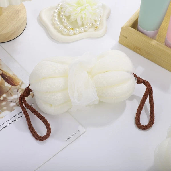 2 Pcs Bath Ball Baby Exfoliating Sponge Brush Body Exfoliator Scrubber for