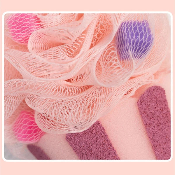 Bathing Flower Ball Never Dispersing Scrubbing Bathing Cartoon Bubbles