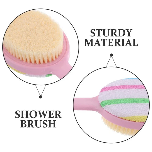 Bath Brush Back Scrubber with Long Handle Adaptive Shower Brushes