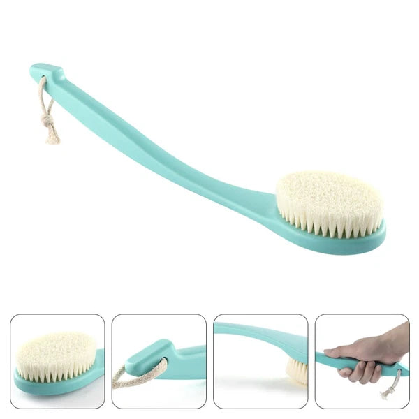 4pcs Body Cleaning Brush Long Handle Bath Brush Shower Foaming Brush Body