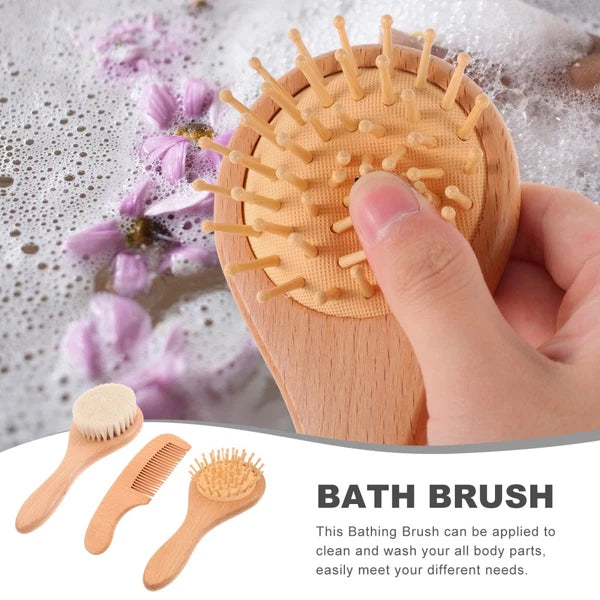 Baby Bath Brush Toddler Man Body Brushes for Shower Back Scrubber