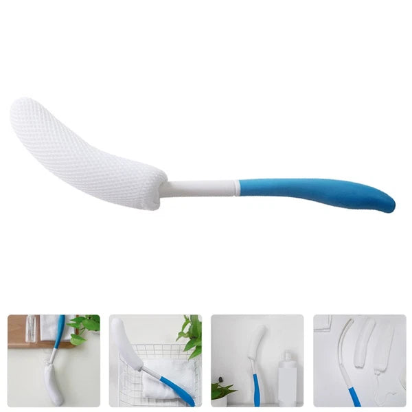Back Scrubbing Brush Bathroom Scrubber Sponge with Long Handle