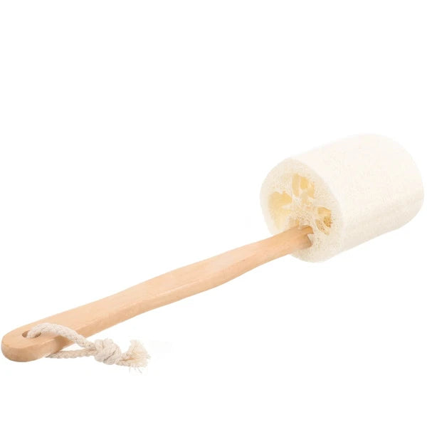 Loofah With Handle Sponge Stick Shower Brush Bath for Men Bathroom Scrub Body