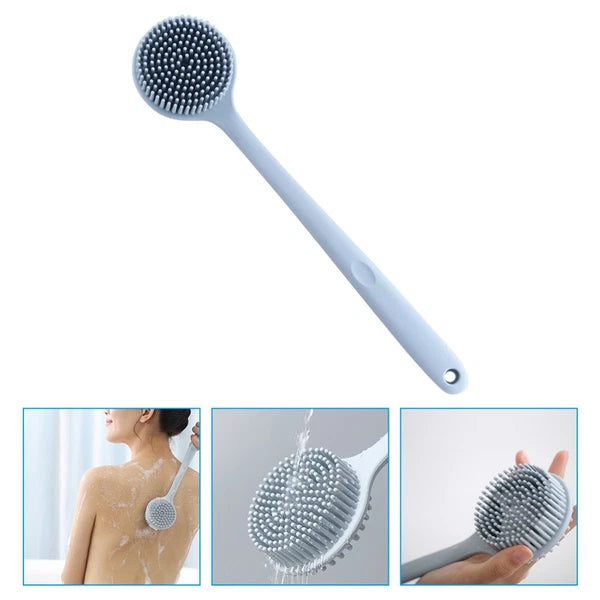 Bath Brush Man Silicone Scrubber for Shower Exfoliating