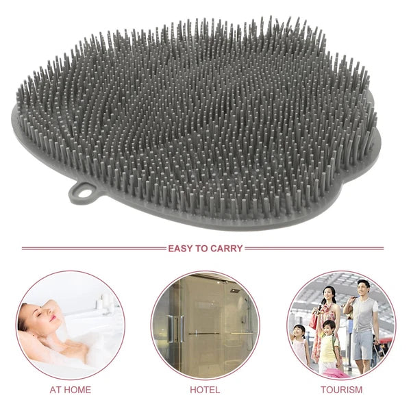 Back Massage Cushion Body Shower Scrubber Washing Brush Man Bath for